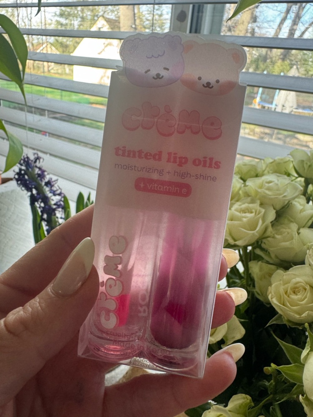 Crème Shop Boba Bears High-Shine Tinted Lip Oil Duo